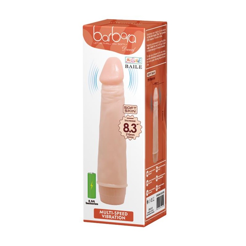 Wibrator naturalny penis dildo realistyczne 21cm